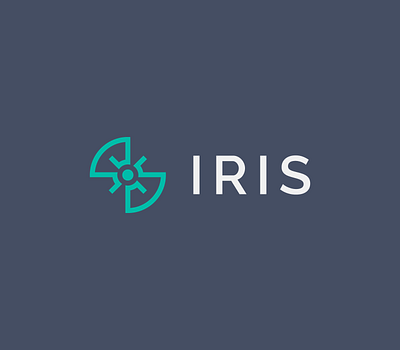 IRIS | Logomark design thinking hmi icon interface lineart logo machine mark minimal operations symbol