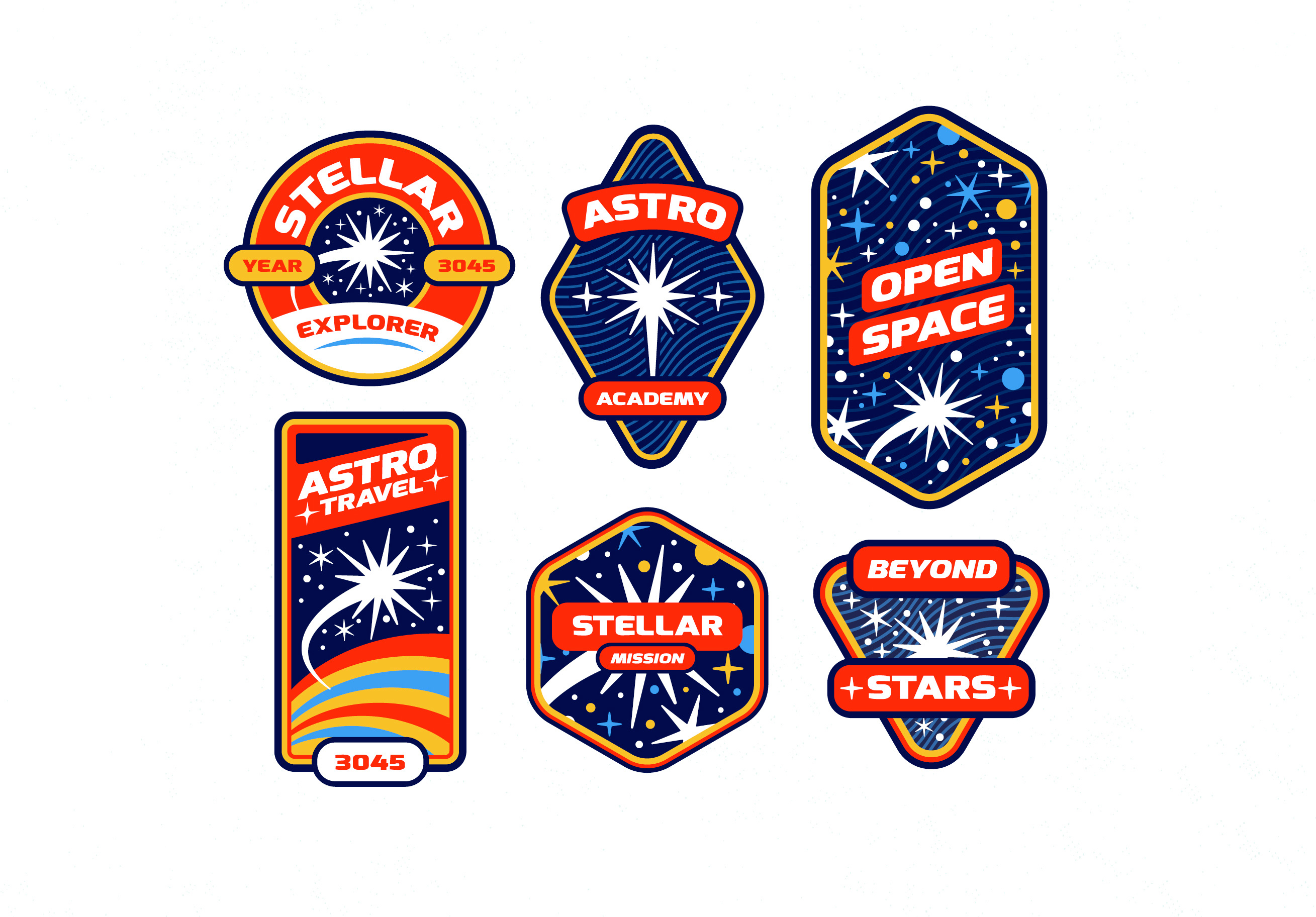 Example of Space Badges