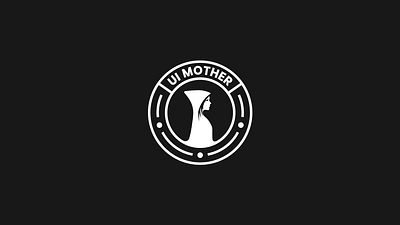 UIMother - LogoDesign badge logo bold branding cult design icon logo logos modern people logo person religious simple logo woman logo