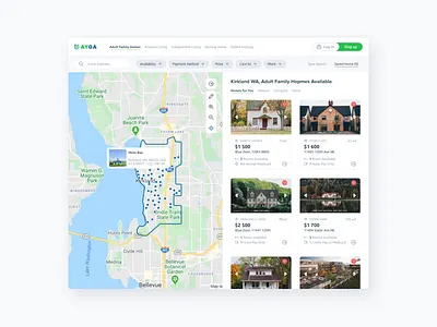 Adult Family dashboad ui ux