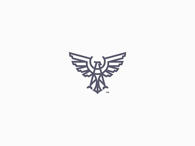 eagle mark 2020 icon logo vector