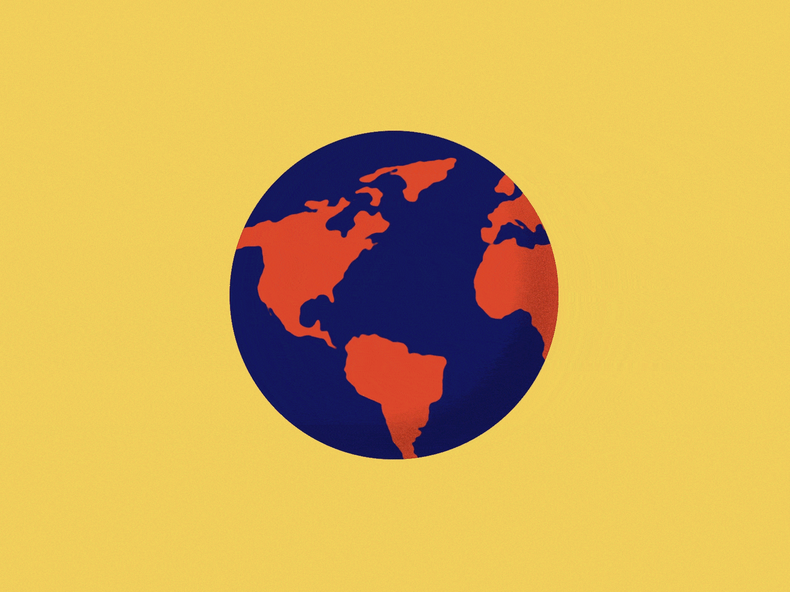 Melting Earth after effects animated gif earth globe melting