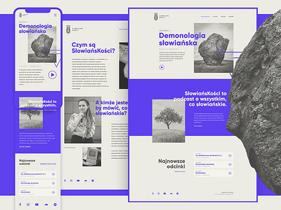 SlowiansKosci - 02 behance case study culture interface slavic web design website