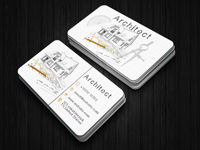 Creative Architect Business Card architect architect business card architectural architectural design architecture architecture website business card business card design business card template business cards businesscard card design design elegant business card