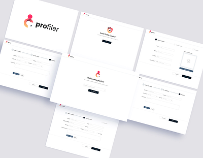 Multi Step Form - Ant Design adobe xd ant design design flow multi step form web design