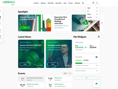 VEEAM corporate portal redesign design flat graphic design illustration typography ui ux vector vector art veeam web