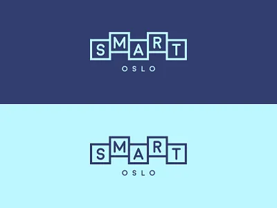 Smart Oslo logo concept branding logo oslo smart