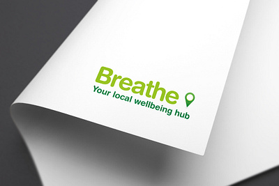 Breathe Logo branding design graphic design logo logo design typography