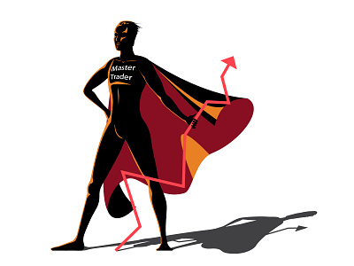 Master Trader adobe adobe illustrator art characterdesign design digital marketing figure illustration person illustration social media