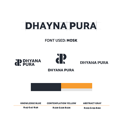 Dhayna Pura Brand brand brand design brand identity branding branding design color palette design font scheme icon logo logo design logodesign logos logotype typography vector