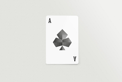 Clubs Ace card card design design illustration poker