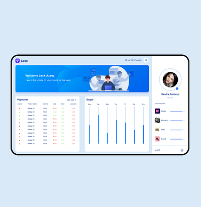 Invoice Tracking App adobe xd adobexd finance graphic design illustration new design newconcept typography ui ux ux vector