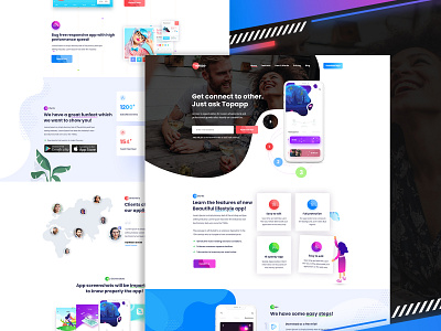 Appilo - App Landing Page agency app app landing app landing page app landing template app template digital landing page html landing page mobile mobile app landing page product landing product landing page software startup