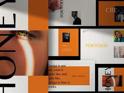 Honey - Powerpoint agency business clean color colorful colors concept corporate creative cv elegant minimal modern powerpoint powerpoint design powerpoint presentation powerpoint template powerpoint templates presentation template