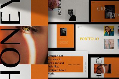 Honey - Powerpoint agency business clean color colorful colors concept corporate creative cv elegant minimal modern powerpoint powerpoint design powerpoint presentation powerpoint template powerpoint templates presentation template