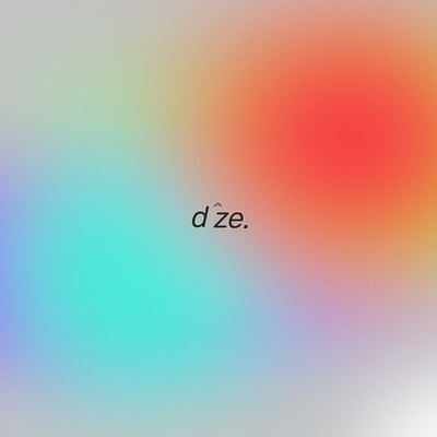 d^ze-iD colors design logo typogaphy