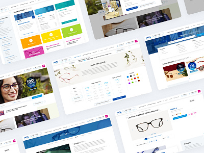 ATOL mon Opticien Website agence atol design dnd ecommerce glasses home magento mobile optical opticien page principle sketch ui