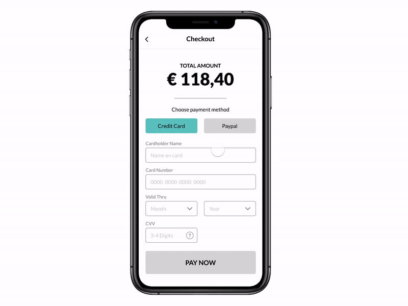 Credit Card Checkout daily 100 challenge daily ui dailyui ui uidesign ux uxdesign