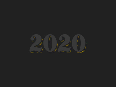 2020 Custom Type 2020 custom customtype graphic typogaphy vector