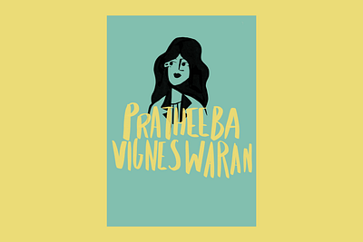 Women in STEM, Speaker design illustration yellow