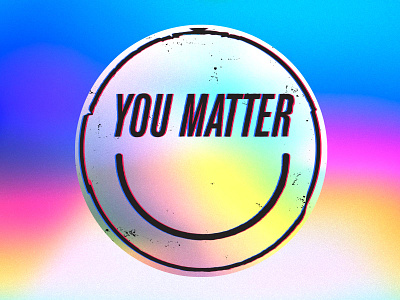 You Smatter Holo Sticky for @stickermule band merch graphicdesign illustration merch merchart music tshirt tshirtdesign twloha typography