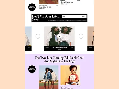 New media concept branding consept design editorial interface layout media minimalistic online store podcast prototype typography ui ux website