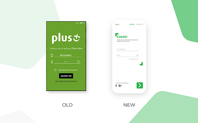 Plus Online redesign adobe xd app branding design minimal product design ui ux web website