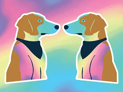 Trippy Coonhound