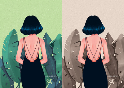 Girl #2 2d art 2d artist art artist artwork cartoon character design digital art digital illustration digital painting draw fashion illustration girl illustration illustrator photoshop wacom