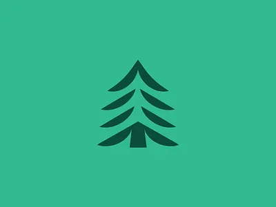 Perfect Little Tree cascadia evergreen evergreen state icon logo mountain range pacific northwest pnw rainier scalable seattle simple tree tree logo washington state