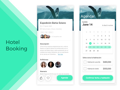 Hotel Booking / DailyUI challenge #67 adobe adobexd appdesign application designer hotel booking illustration ui design uxdesign