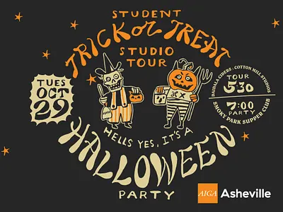 Student Trick or Treat Studio Tour