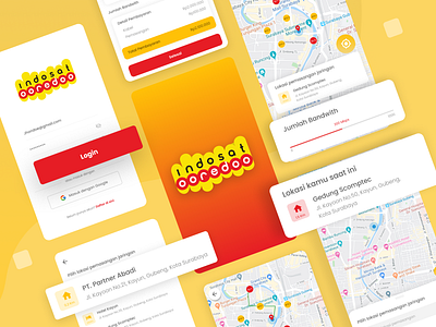 Indosat Delivery Network app apps apps design indosat mobile mobile app mobile app design mobile design mobile ui ui ui app ui apps ui design ui ux uidesign uiux ux ux apps