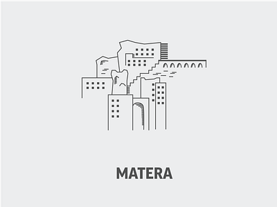 Matera Illustration adobe illustrator illustration vector