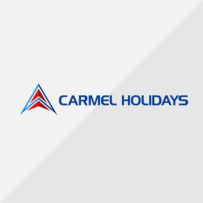 logo carmel holidays branding branding company company logo design logo