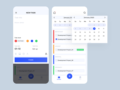 Coordination tool app design ui ux