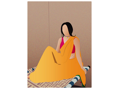 Village women dribble freedom illustrations she power village women