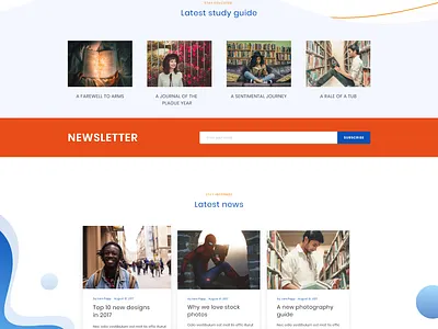 Reading Landing Page Design book app book landing bookshop bookstore clean ebooks minimalist design reading reading app reading list ui ui design ux web design