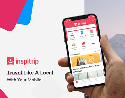 Inspitrip - Travel Services Marketplace App booking marketplace mobile app services tours travel vietnam