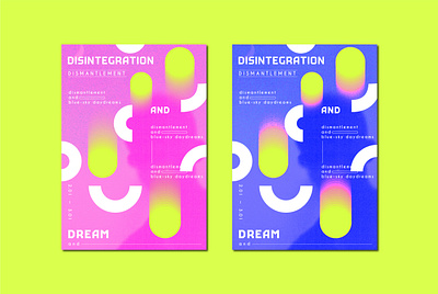 Restructure Poster abstract artwork graphic design poster