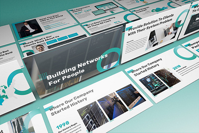 Insys - Networking Powerpoint Template business presentation clean finance investor lookbook minimal pitchdeck powerpoint template presentation simple slides