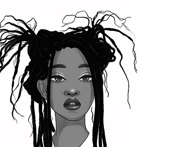 Willow character character design character illustration characterdesign hair illustration illustrator portrait portrait illustration