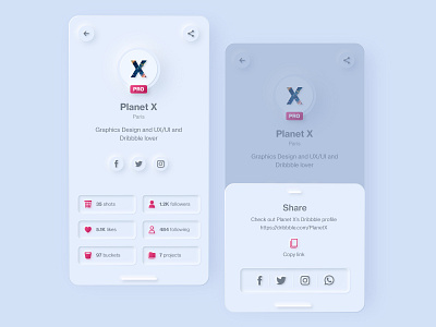 Dribbble App Redesign Concept (Skeuomorphism) 🏀 account app app design application dashboard design dribbble interface mobile neomorphic neomorphism skeumorphism skeuomorph skeuomorphic ui ux uxui