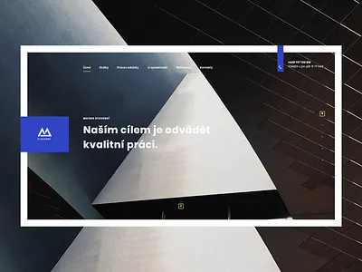 Moises - construction company colors construction company design homepage landing page layout modern uiux ux web webdesign website
