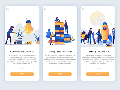 Onboarding app design mobile app onboarding screen walkthrough screen