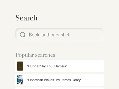 Daily UI # 022 app books dailyui search ui uiux web