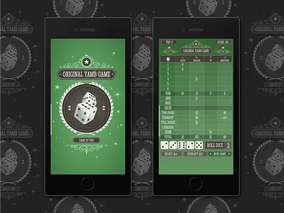 Yamb Android Game adobe fireworks adobe illustrator android app android app design logo sketch ui ux vector