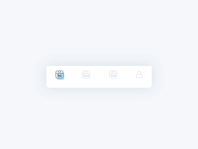 Tab bar menu navigation - interaction animation app brand design branding clean design edtech events illustration interaction menu microinteraction navigation navigation bar tab bar tab menu tapbar ui ui design vector