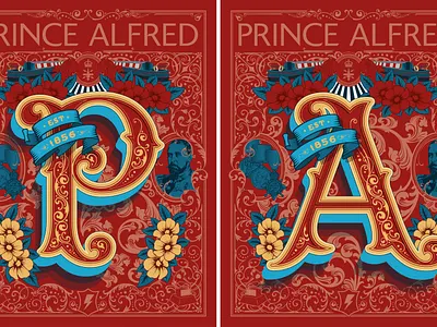 Prince Alfred Pub Sign alfred detail drawing illustration lettering lettering artist prince pub pub sign royal sign signage signage design type typography vector vector art