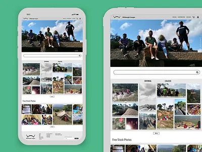 Wideangle E-Commerce ui ux design website